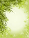 Christmas tree background Royalty Free Stock Photo