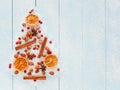 Christmas tree background Royalty Free Stock Photo