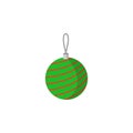 Christmas tree ball icon. Element of colored Christmas holiday icon for mobile concept and web apps. Thin line Christmas tree ball Royalty Free Stock Photo