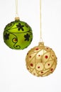 Christmas Tree Balls - Weihnachtskugeln Royalty Free Stock Photo