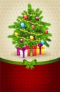 Christmas tree banner