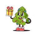 Christmas Tree Character, The Grooviest Gift Bearer, Rocking Around With Giftbox, Ready To Jive Its Way Into Your Heart