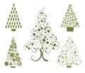 Christmas tree choices Royalty Free Stock Photo