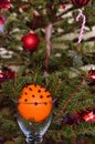 Christmas Tree and Christmas Orange