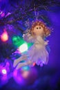 Christmas tree Christmas toys doll snowflakes new year Christmas