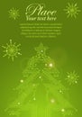 Christmas Tree from circuit board Royalty Free Stock Photo