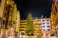 Christmas tree in the city centre of Innsbruck