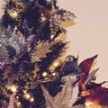 Christmas tree closeup - detail