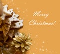 Christmas Tree Cookie Royalty Free Stock Photo