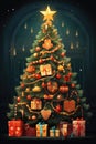Christmas tree13 Royalty Free Stock Photo