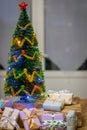 Christmas decoration,holidays and decor concept