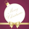 Christmas and New Year greeting card with place for text.