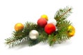 Christmas tree decorations Royalty Free Stock Photo