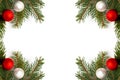 Christmas tree decorations Royalty Free Stock Photo
