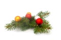 Christmas tree decorations Royalty Free Stock Photo