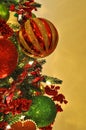 Christmas Tree Decorations Royalty Free Stock Photo