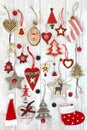 Christmas Tree Decorations Abstract Background Royalty Free Stock Photo