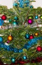 Christmas-tree decorations. 2015 new year Royalty Free Stock Photo