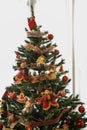 Christmas tree decotared Royalty Free Stock Photo