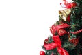 Christmas tree detail background