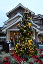 Christmas tree at Disney Springs in Orlando, Florida Royalty Free Stock Photo