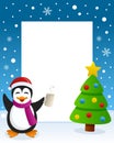Christmas Tree Frame - Drunk Penguin