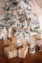 Christmas tree, gifts