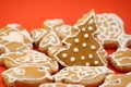 Christmas tree gingerbread Royalty Free Stock Photo