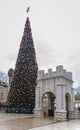 Christmas tree, Greek Orthodox Church of the Annunciation, Nazareth Royalty Free Stock Photo