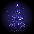 Christmas Tree Holidays Illustration Royalty Free Stock Photo