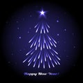 Christmas Tree Holidays Illustration Royalty Free Stock Photo