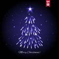 Christmas Tree Holidays Illustration Royalty Free Stock Photo