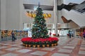 Christmas tree at hong kong cultural centre