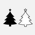 Christmas tree icon