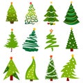 Christmas tree icons