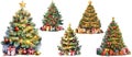 Christmas tree Illustration for Christmas holiday, New Year, Yule, Noe