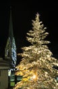 Christmas Tree in Ischgl