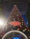 Christmas tree at Jewel Changi airport