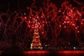 Christmas Tree Lagoa Rodrigo de Freitas is inaugurated with fireworks