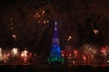 Christmas Tree Lagoa Rodrigo de Freitas is inaugurated with fireworks