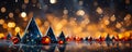 Christmas Tree Lights Bokeh Background with Blur A blurred background of Christmas tree lights perfect for Christmas marketing Royalty Free Stock Photo