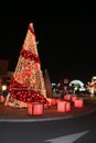 Christmas tree, lights and decorations at Dix30 Shopping Mall Brossard