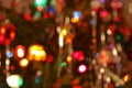 Christmas Tree Lights defocussed Royalty Free Stock Photo