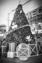 A Christmas tree in Mega Bangna Shopping Mall at Bangna-Trad road Bangna Bangkok Thailand Royalty Free Stock Photo