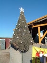 Christmas tree on a military camp in Iraq