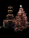 Christmas tree in night city 2