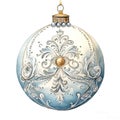 Christmas tree ornamented globe, a symbol of holiday festivity and seasonal joy.