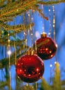 Christmas tree ornaments Royalty Free Stock Photo