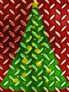 Christmas Tree Pattern Royalty Free Stock Photo