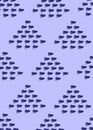 Christmas tree pattern in color of the year 2022